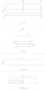 Sleeper Sofa Fullsize